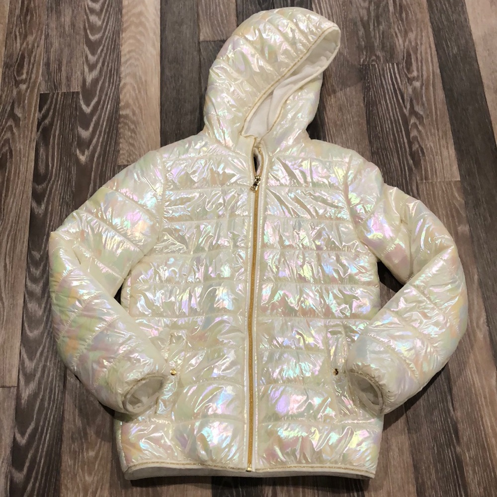 Jessica Simpson girls puffer jacket. Size Large  (14/16).